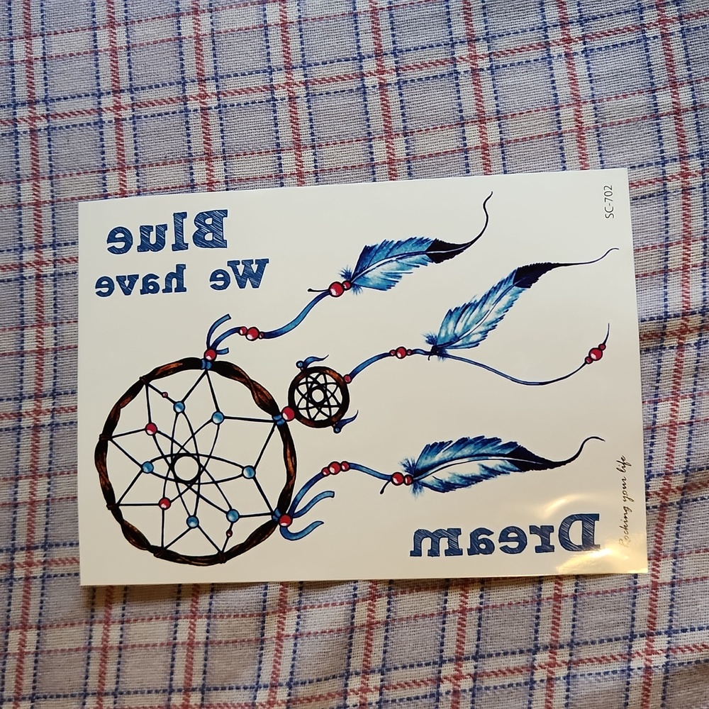 Temporary Tattoo Dream Catcher
